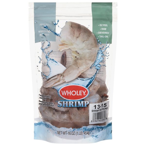 Frozen Meat & Seafood Wholey Shrimp hero