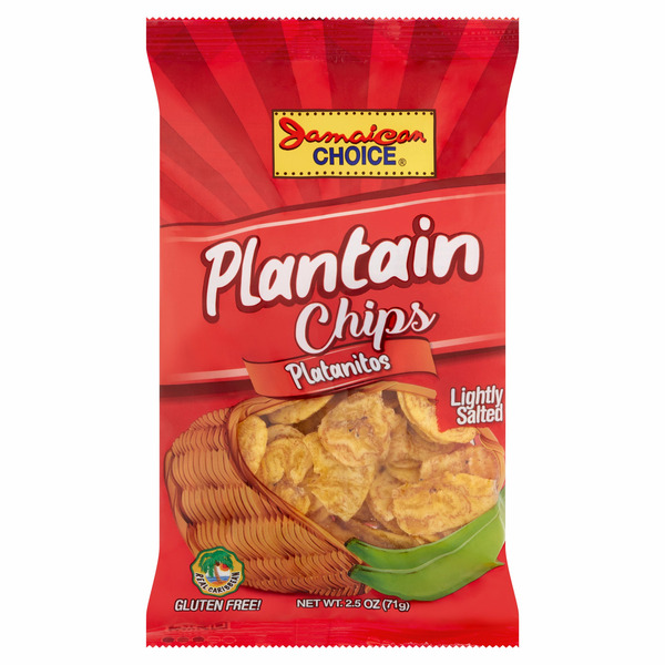 Jamaican Choice Lightly Salted Plantain Chips hero