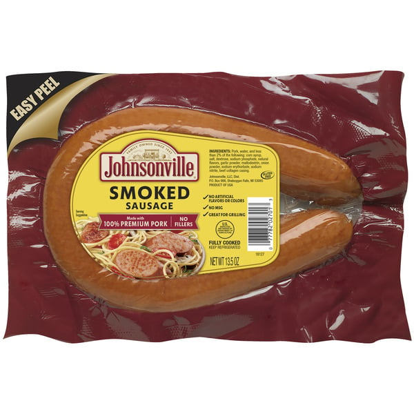 Hot Dogs & Sausage Johnsonville Smoked Sausage hero