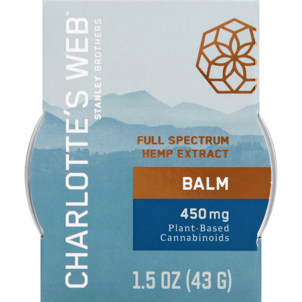 Muscles, Joints & Pain Relief Charlotte's Web Balm, 450 mg hero