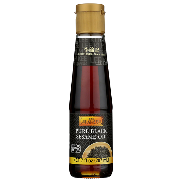 Oils & Vinegars Lee Kum Kee Sesame Oil, Pure Black hero