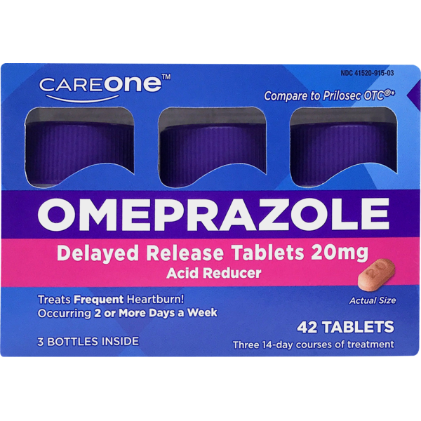 Digestion CareOne Omeprazole Acid Reducer Delayed Release Tablets hero