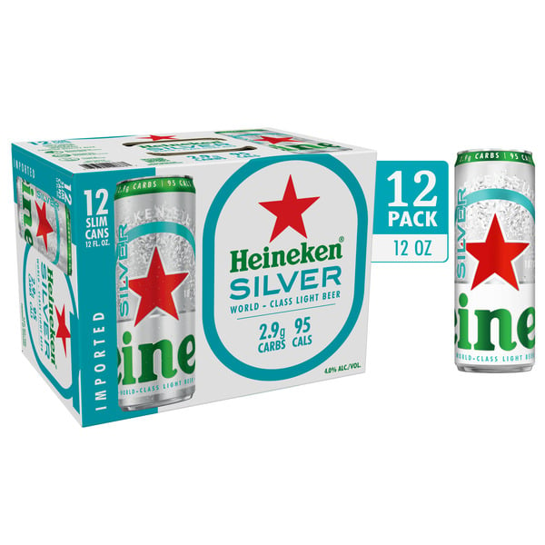 Beers & Coolers Heineken Silver Lager Beer hero