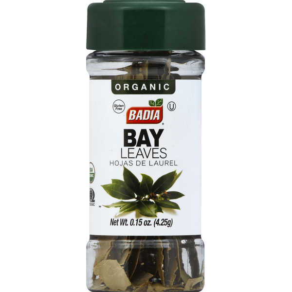 Spices & Seasonings Badia Spices Bay Leaves, Organic hero