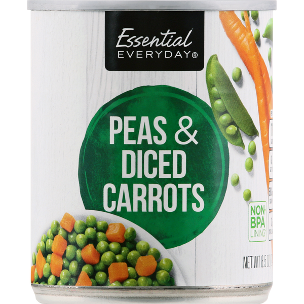 Canned & Jarred Vegetables Essential Everyday Peas & Diced Carrots hero