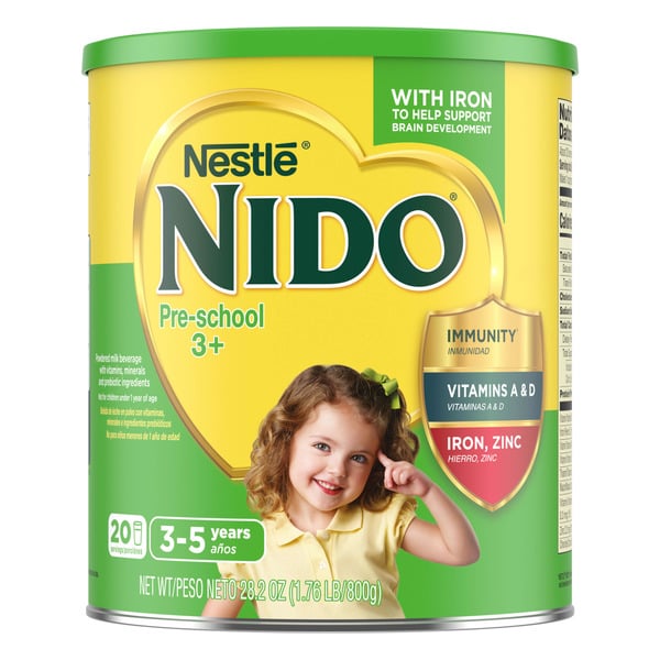 Milk Nestlé Nido 3+ Powdered Milk Beverage hero