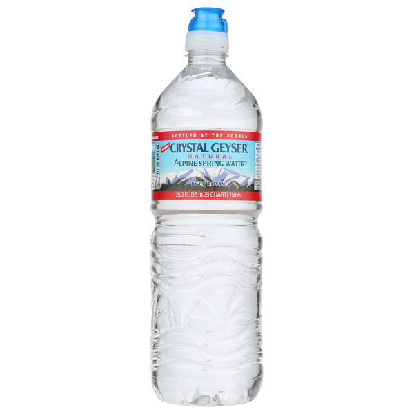 Water, Seltzer & Sparkling Water Crystal Geyser Spring Water hero