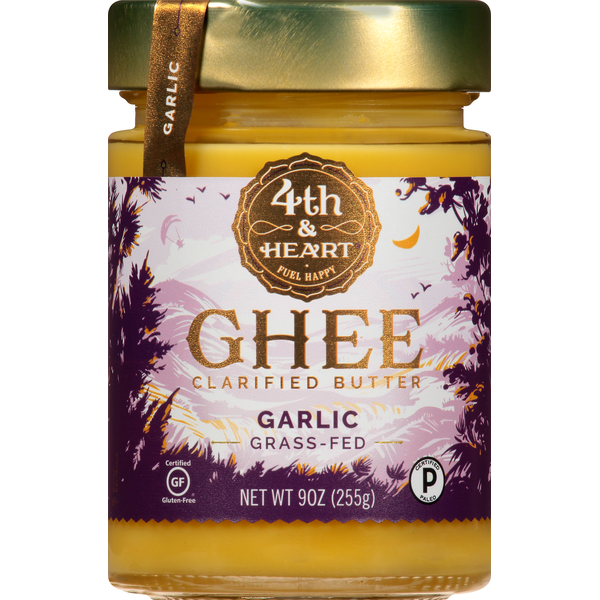 Spreads 4th & Heart Garlic Ghee hero