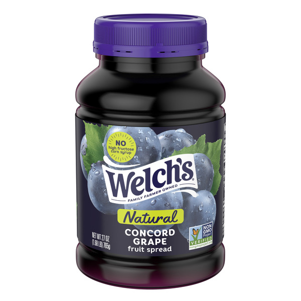 Preserved Dips & Spreads Welch's Natural Concord Grape Spread hero