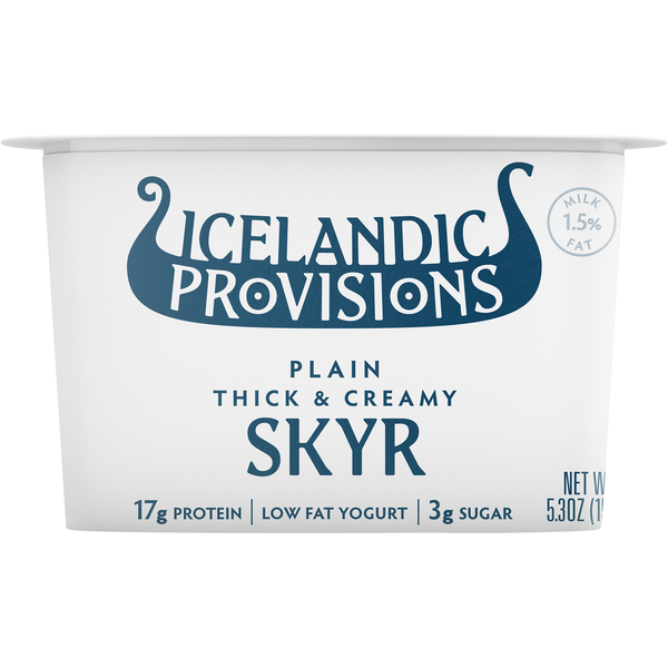 Yogurt Icelandic Provisions Plain Skyr hero