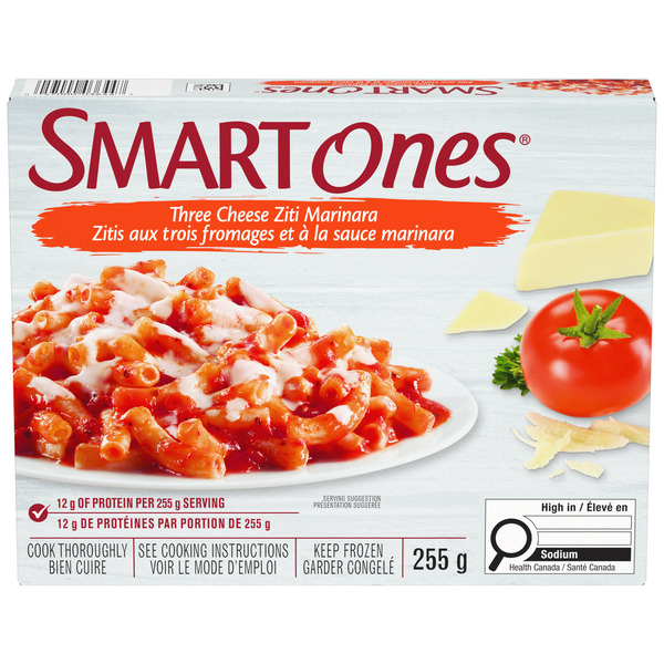 Frozen Meals Smart Ones Three Cheese Ziti Marinara Frozen Meal hero