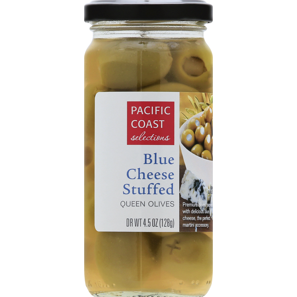 Pickled Goods & Olives PACIFIC COAST selections Queen Olives, Blue Cheese Stuffed hero