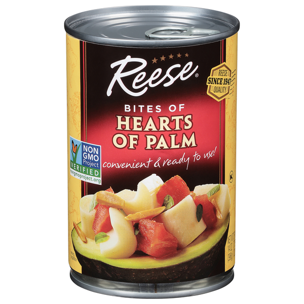 Canned/Jarred Vegetables Reese's Hearts of Palm hero