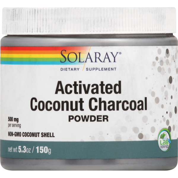 Vitamins & Supplements Solaray Coconut Charcoal, Activated, Powder hero