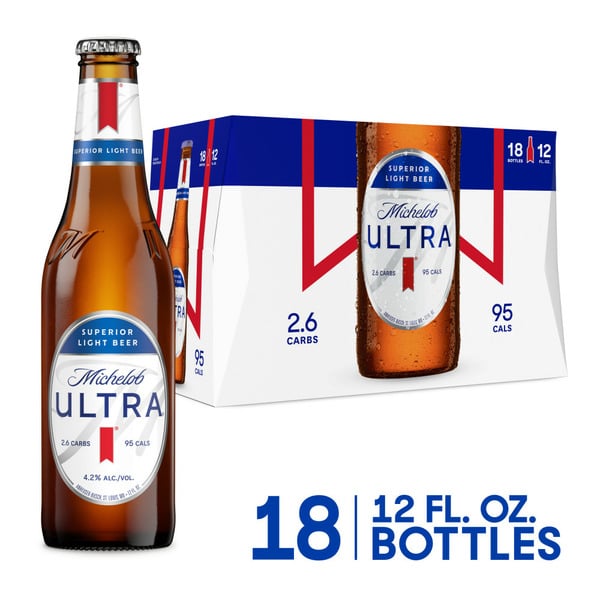 Domestic Beer Michelob Ultra Superior Light Beer hero