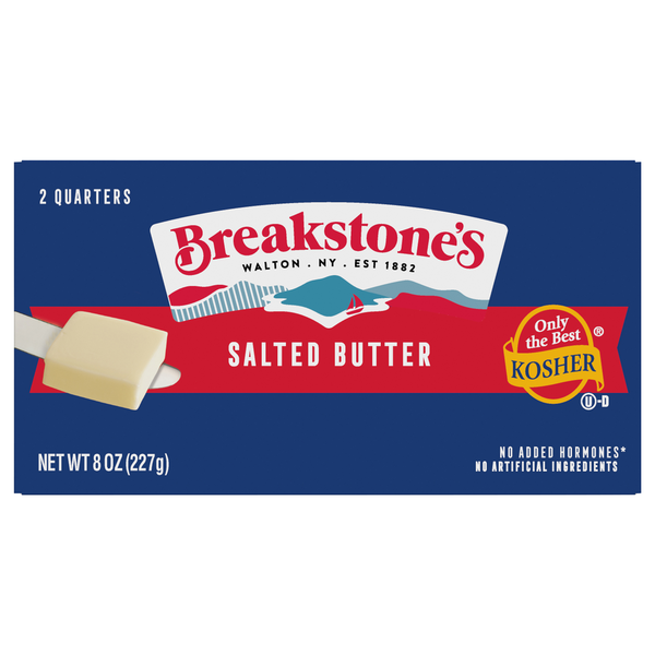 Butter Breakstone's Salted Butter Quarter Sticks hero