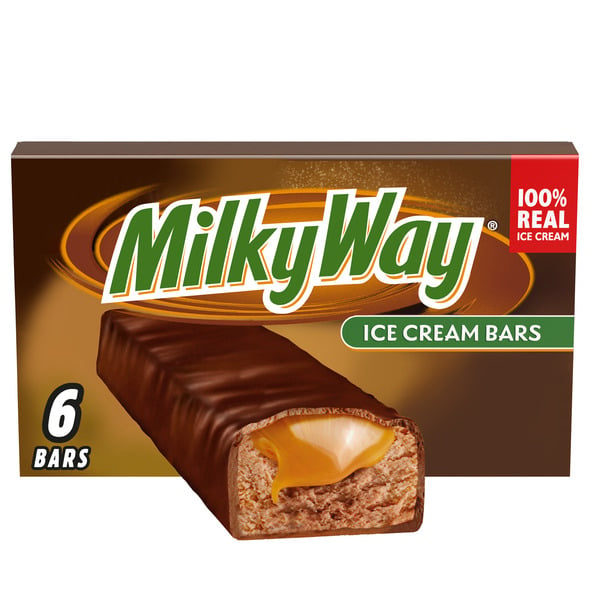 Ice Cream & Ice Milky Way Ice Cream Bars hero