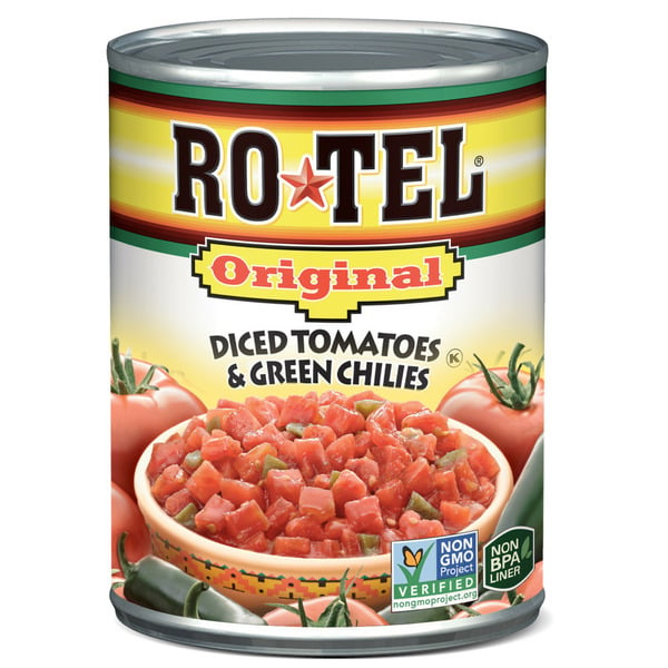 Holiday Items RO*TEL Original Diced Tomatoes and Green Chilies hero