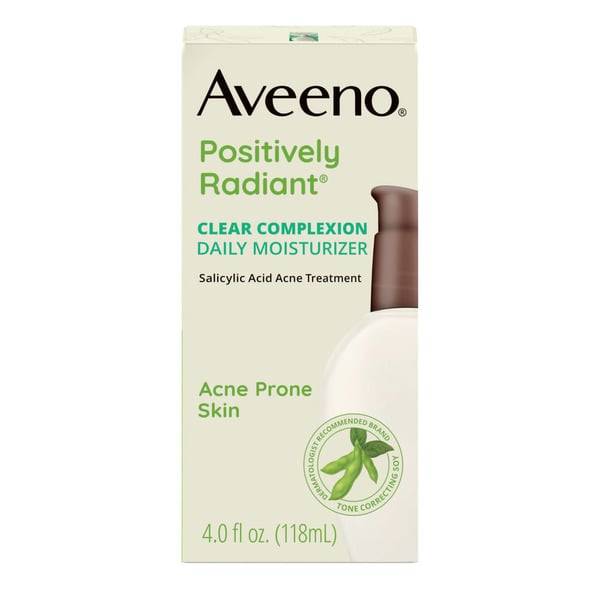 Facial Care Aveeno Clear Complexion Acne Facial Moisturizer, Soy hero