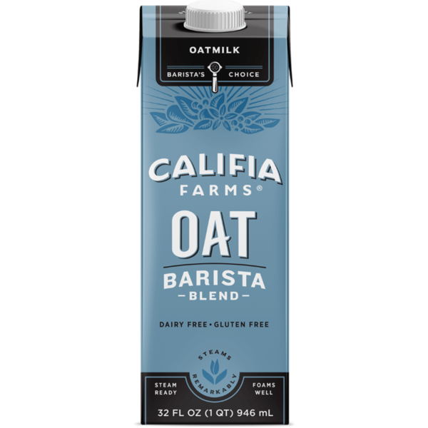 Milk Califia Farms Refrigerated Oat Barista Blend Oat Milk hero