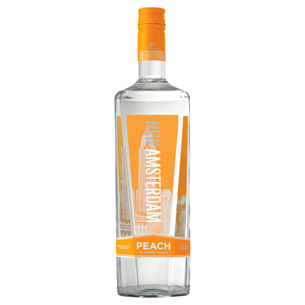 Vodka New Amsterdam Peach Flavored Vodka 1L hero