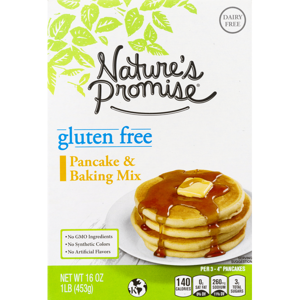 Baking Ingredients Nature's Promise Pancake & Baking Mix, Gluten Free hero