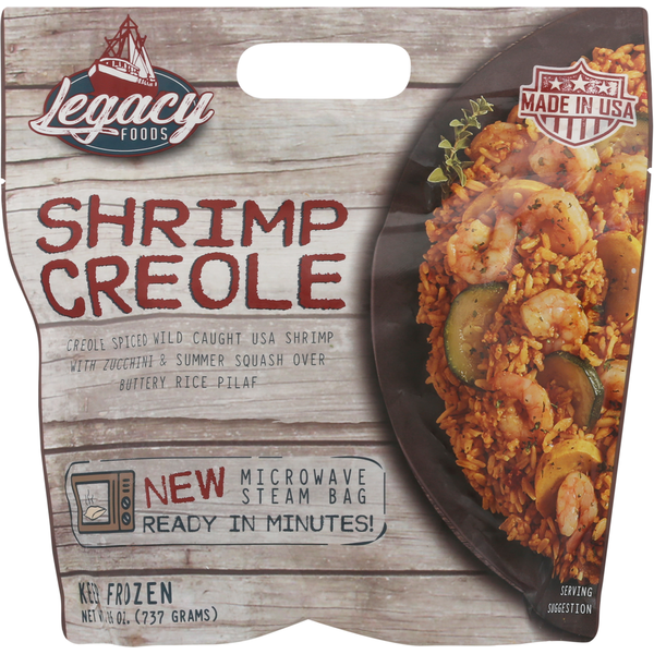 Prepared Meals Legacy Foods Shrimp Creole hero