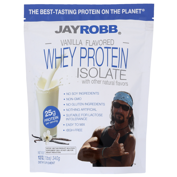 Protein & Meal Replacements Jay Robb Whey Protein Isolate Powder hero