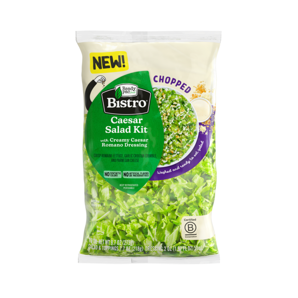 Ready Pac Bistro Caesar Salad Kit with Creamy Caesar Romano Dressing hero