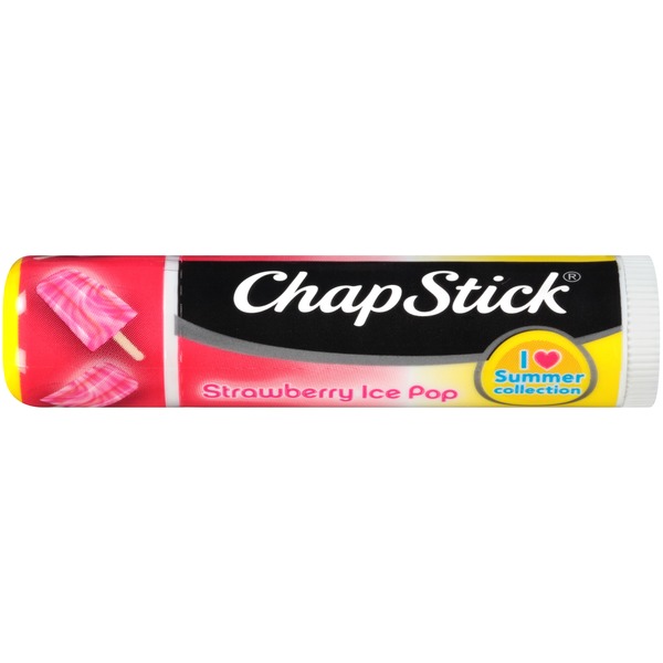 ChapStick Strawberry Ice Pop Flavored Lip Balm hero