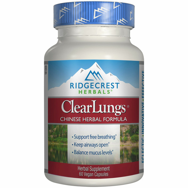 Immune Support Ridgecrest Herbals ClearLungs ClearLungs, Vegan Capsules hero