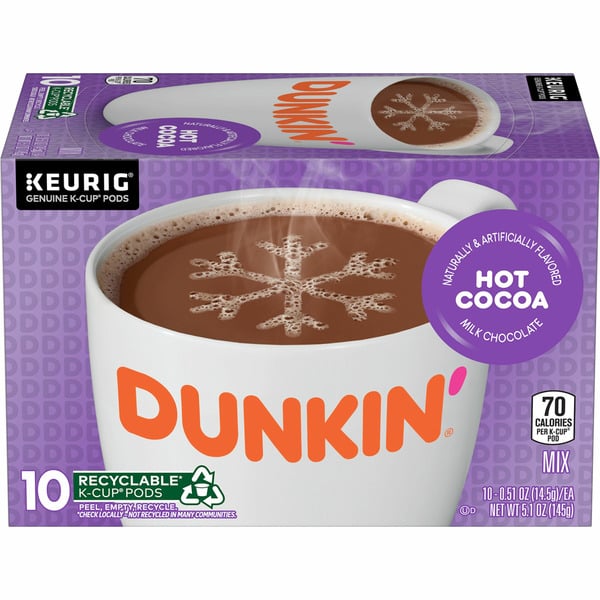 Cocoa & Drink Mixes Dunkin' Instant Cocoa hero