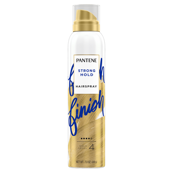 Hair Care Pantene Strong Hold Alcohol Free* Level 4 Hairspray hero