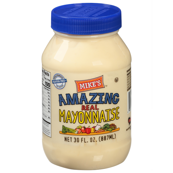 Condiments & Sauces Mike's Amazing Mayonnaise, Amazing, Real hero