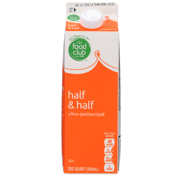 Milk Food Club Half & Half hero