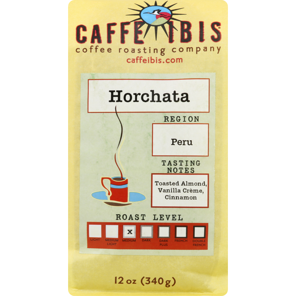 Coffee Caffe Ibis Coffee, Medium Roast, Horchata hero