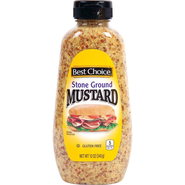 Condiments Best Choice Stone Ground Mustard hero