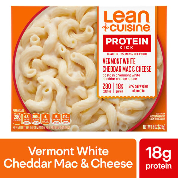 Frozen Meals Lean Cuisine Features Vermont White Cheddar Mac And Cheese Frozen Entrée hero