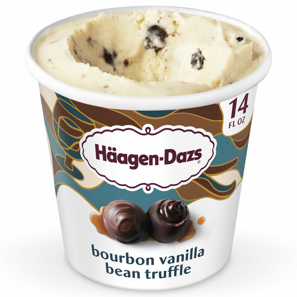 Ice Cream & Ice Haagen-Dazs Bourbon Vanilla Bean Truffle Ice Cream hero