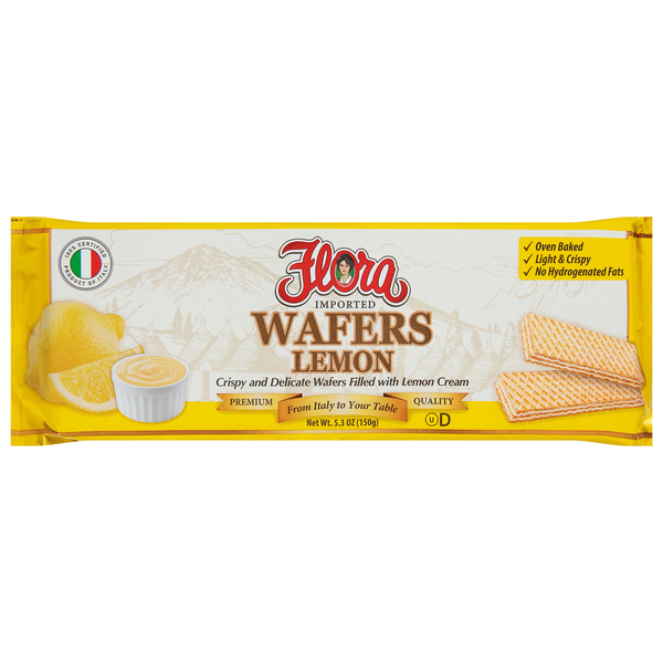 Candy & Chocolate Flora Wafers, Lemon hero