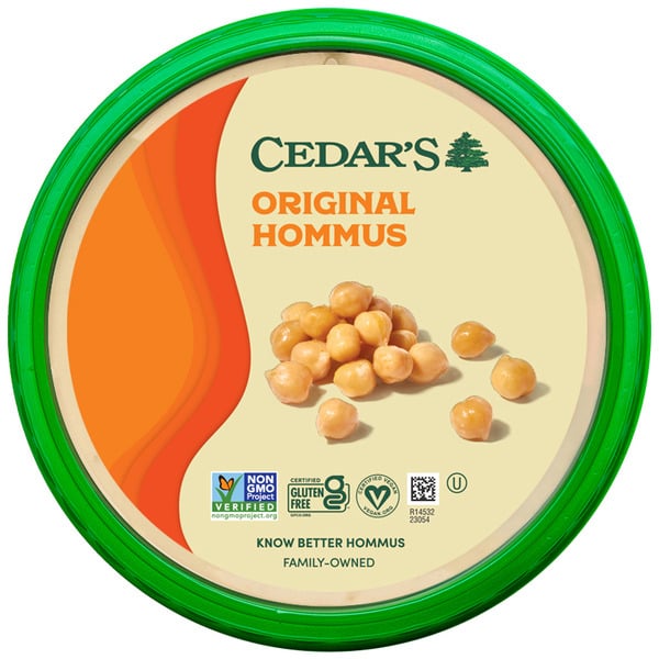 Refrigerated Grocery Cedar's Foods Original Hommus hero