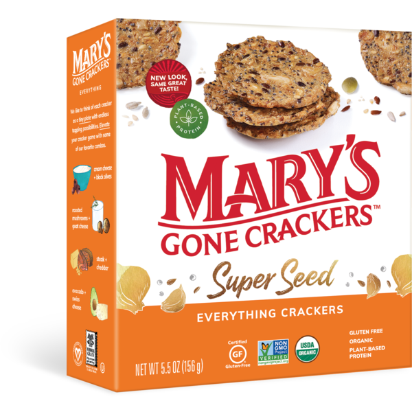 Crackers Mary's Gone Crackers Super Seed Everything hero