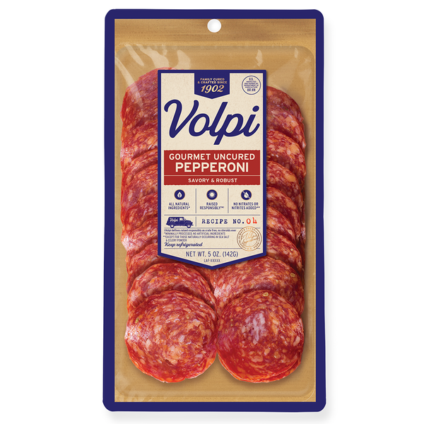 Deli Meats Volpi Gourmet Uncured Pepperoni hero