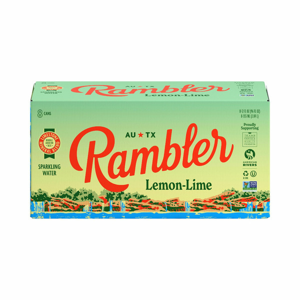 Water, Mixers & Sparkling Water Rambler Sparkling Water Lemon-Lime hero