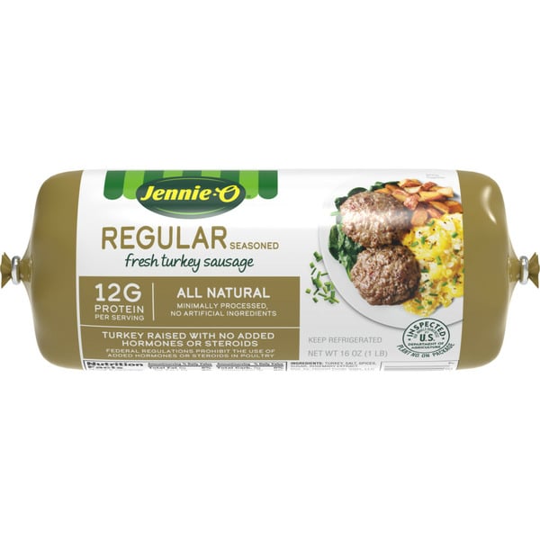 Hot Dogs, Bacon & Sausage Jennie-o Turkey Store Turkey Sausage All-Natural - 1 Lb. Chub hero