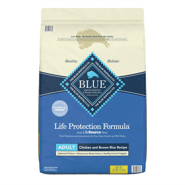 Dog Food & Care Blue Buffalo Life Protection Formula Natural Adult Dry Dog Food, Chicken and Brown Rice hero