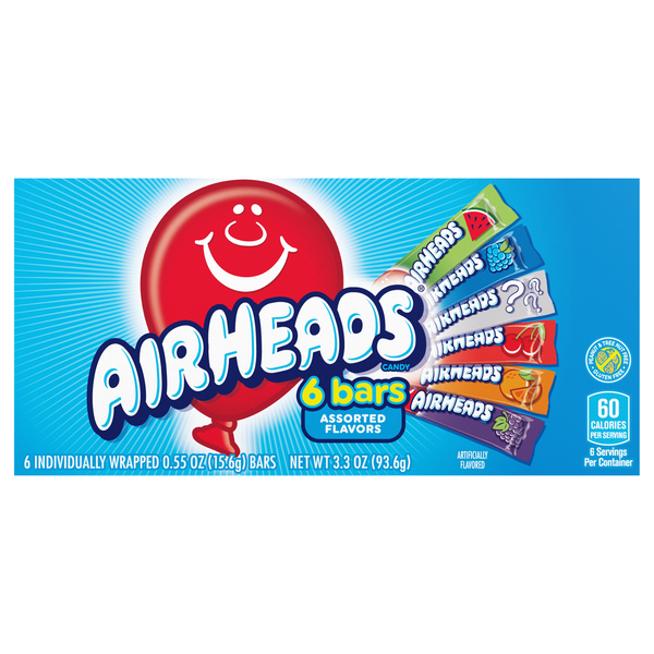 Candy & Chocolate AirHeads Candy, Assorted Flavors hero