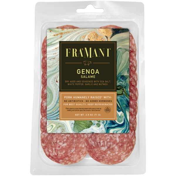 Packaged Meat Fra' Mani Genoa Salami, Sliced hero