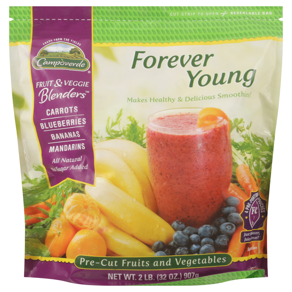 Frozen Vegan & Vegetarian Campoverde Fruits and Vegetables, Pre-Cut hero