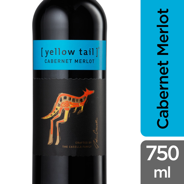 Red Wines [yellow tail] Cabernet Merlot hero